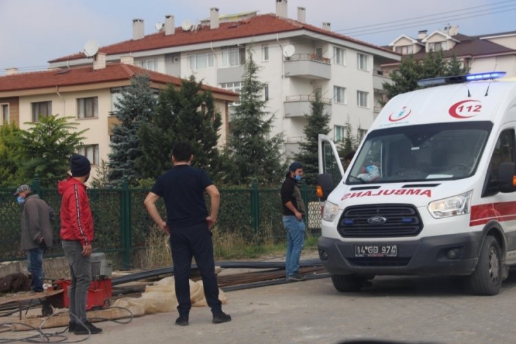 Bolu'da iş&ccedil;inin kopan parmağı eldivenin i&ccedil;inde bulundu