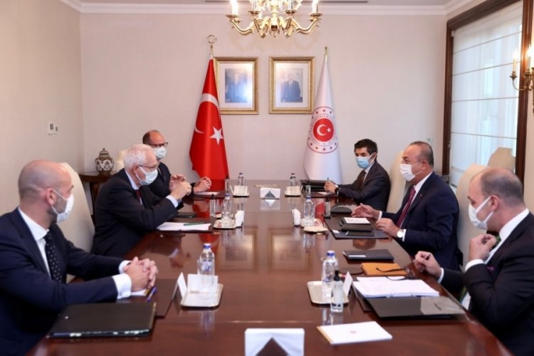 &Ccedil;avuşoğlu, Avrupa Konseyi Kalkınma Bankası Başkanı'nı kabul etti