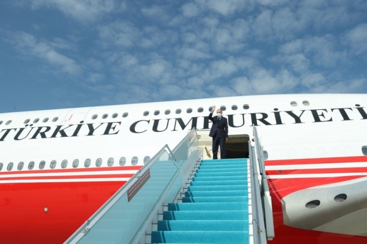 Cumhurbaşkanı Erdoğan, Putin'in&nbsp;daveti &uuml;zerine Rusya'ya gitti