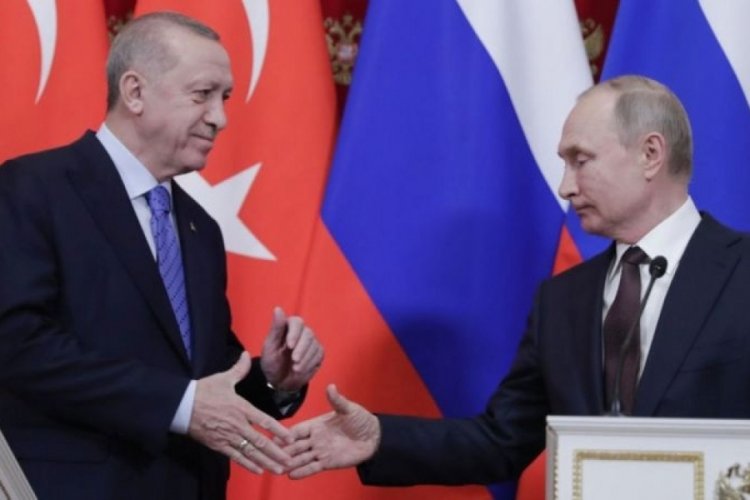 Cumhurbaşkanı Erdoğan ile Putin'in g&ouml;r&uuml;şmesi başladı