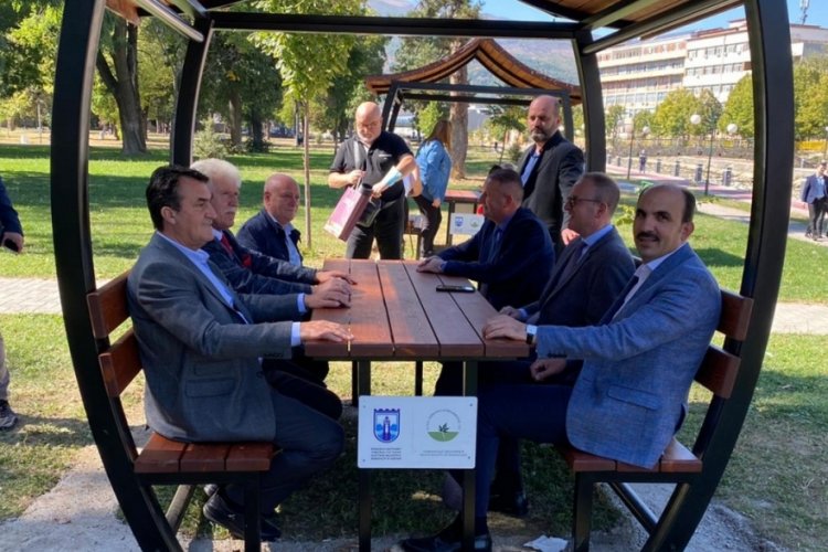 Bursa Osmangazi'den Balkanlar'a hizmet k&ouml;pr&uuml;s&uuml;
