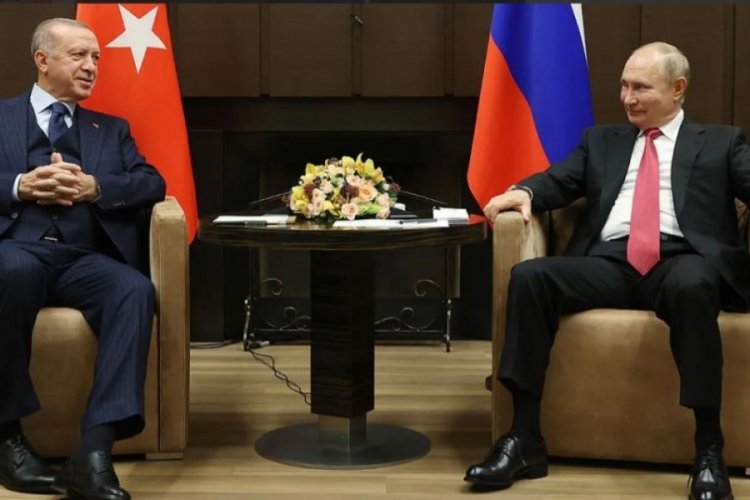 Cumhurbaşkanı Erdoğan ve Putin'in 3 saatlik g&ouml;r&uuml;şmesi sona erdi