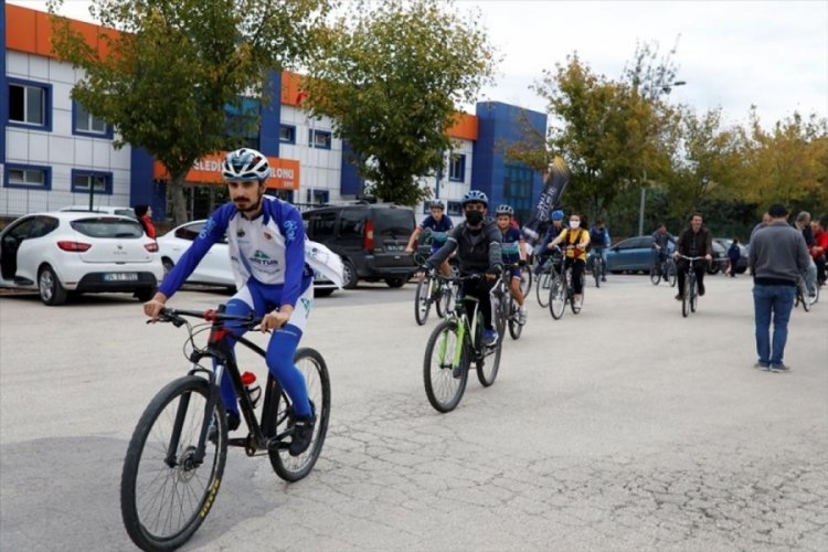 Bursa İneg&ouml;l'de Avrupa Spor Haftası bisiklet turuyla kutlandı