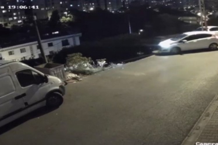 İstanbul'da "navigasyon kazası" kamerada