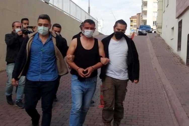 Kayseri'de hapis cezasıyla aranan h&uuml;k&uuml;ml&uuml; saklandığı evde yakalandı