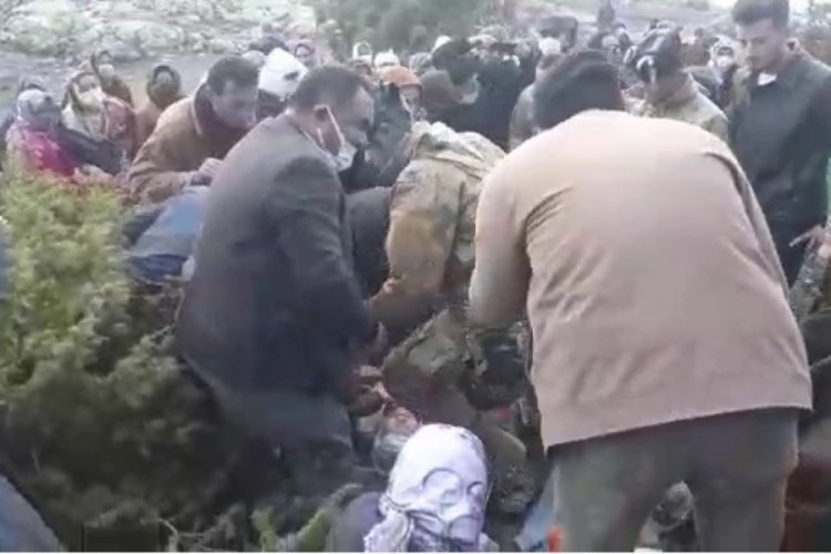 &Ccedil;orum'da su tartışmasına jandarma gazla m&uuml;dahale etti! 4 kişi hastanelik oldu