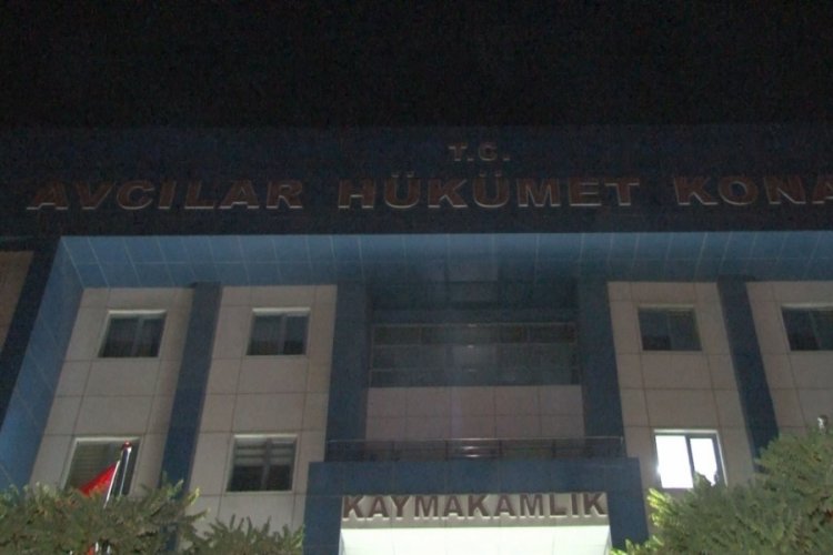 İstanbul'da Avcılar Kaymakamlığında yangın