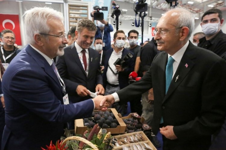 Kılı&ccedil;daroğlu'dan Bursa Nil&uuml;fer'in yerel &uuml;r&uuml;nlerine tam not