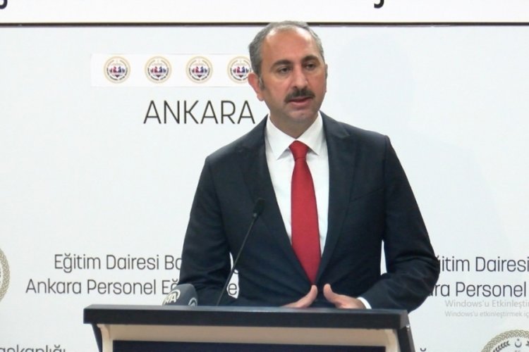 Adalet Bakanı G&uuml;l: 19 yılda personel sayımız y&uuml;zde 184 arttı