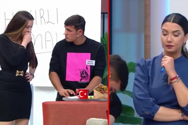 G&uuml;nd&uuml;z kuşağında skandal! Cinsel i&ccedil;erikli videoda karısını g&ouml;rd&uuml;, canlı yayında izletti