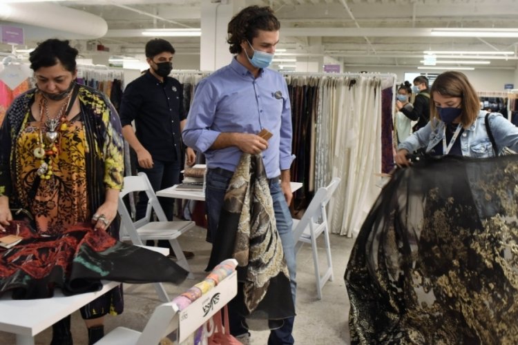 Bursa Ticaret ve Sanayi Odası &uuml;yeleri Los Angeles Textile Fuarı'nda