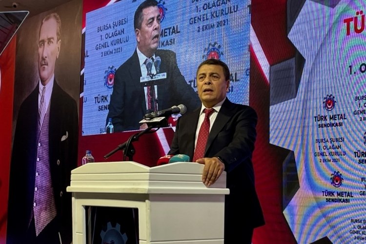 T&uuml;rk Metal Sendikası Başkanı Kavlak Bursa'da: MESS Grup Toplu İş S&ouml;zleşmesi i&ccedil;in kolları sıvadık