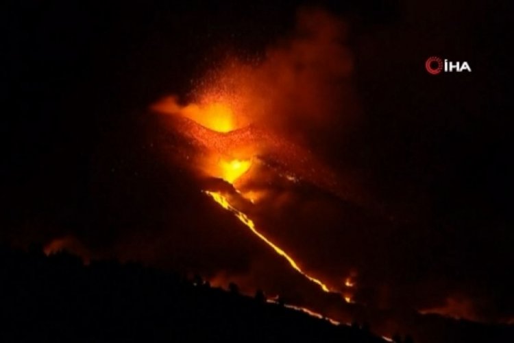 İspanya'daki Cumbre Veca yanardağ hava kalitesini d&uuml;ş&uuml;rd&uuml;