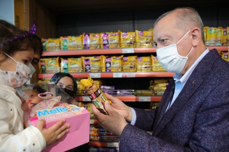 Cumhurbaşkanı Erdoğan'dan market a&ccedil;ıklaması: Talimatı verdik