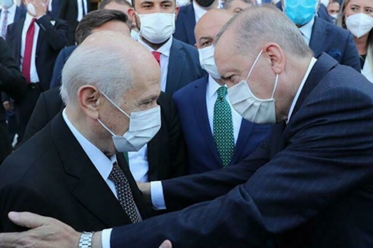Erdoğan'dan Bah&ccedil;eli'ye taziye telefonu