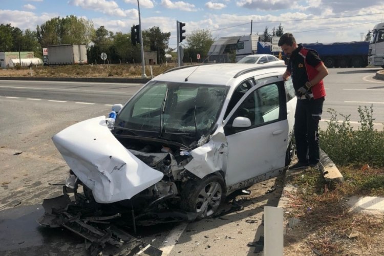 Kırklareli'nde trafik kazası: 4 yaralı
