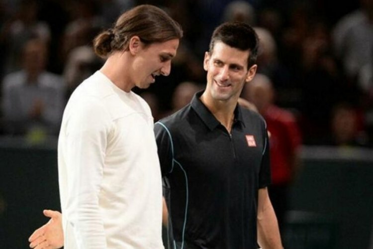 Zlatan Ibrahimovic, Djokovic'i kendine benzetti: 'Kafası benim gibi &ccedil;alışıyor'
