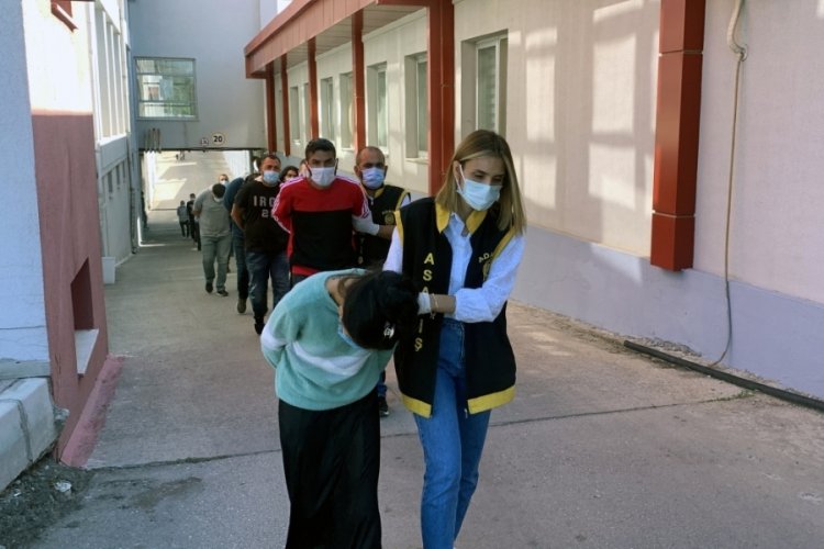 Adana'da hırsızlık operasyonu! 17 kişi tutuklandı