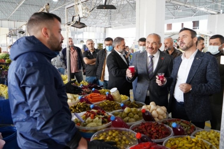 Bursa Kestel'de t&uuml;m pazar alanları kapalı ve modern olacak