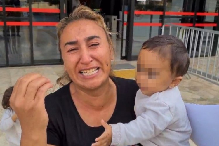 Antalya'da &ccedil;ocuklarını devlet korumasına vermek istemeyen kadın evi yaktı