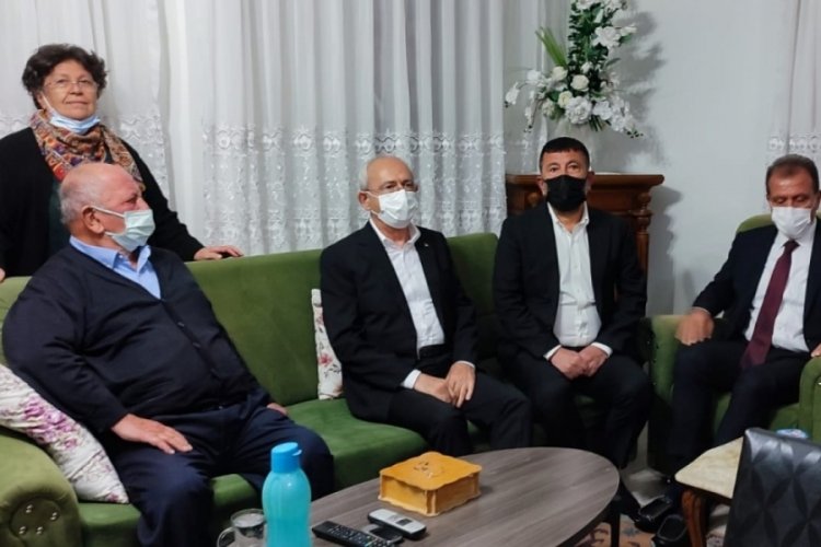 Kılı&ccedil;daroğlu'dan Ağbaba'ya taziye ziyareti