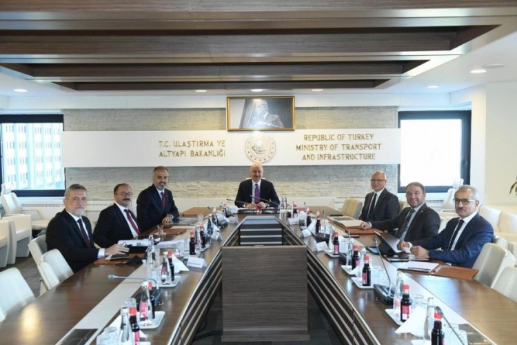 Bursa'nın ulaşım yatırımı planları Ankara'ya sunuldu