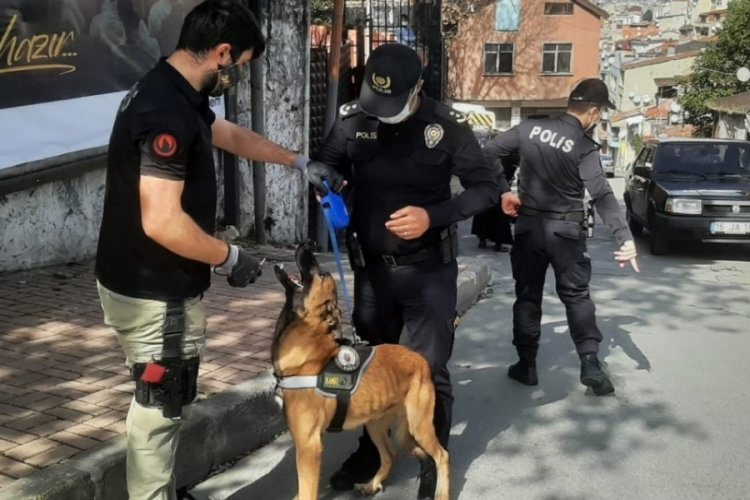 İstanbul Kuştepe'de drone destekli asayiş ve narkotik denetimi