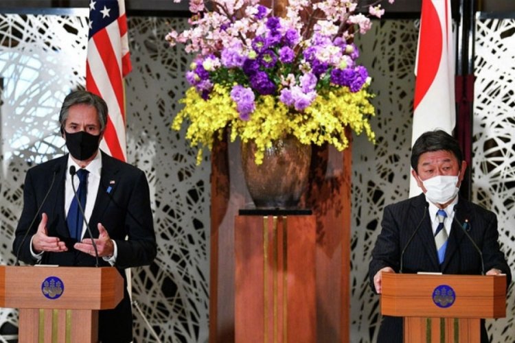 ABD Dışişleri Bakanı Blinken, Japon mevkidaşı ile g&ouml;r&uuml;şme yaptı