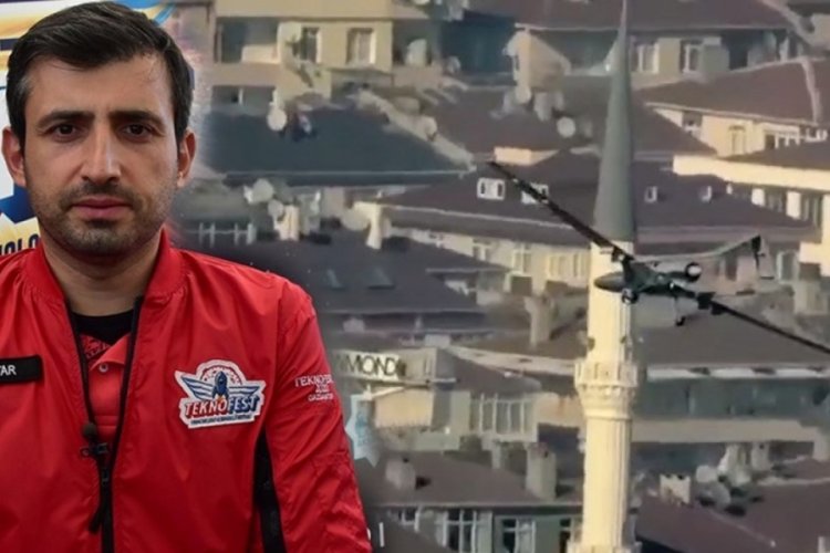 Sel&ccedil;uk Bayraktar paylaştı: Akıncı'nın g&ouml;z&uuml;nden TB2