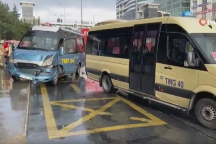 İstanbul'da zincirleme kaza meydana geldi