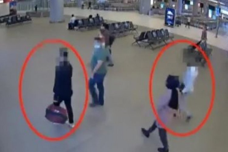 İstanbul Havalimanı'ndaki g&ouml;r&uuml;nt&uuml;ler şaşkına &ccedil;evirdi