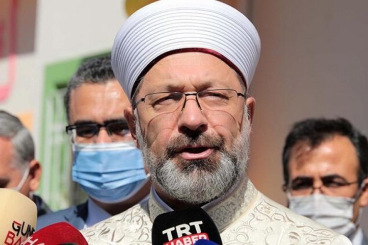 Diyanet İşleri Başkanı Erbaş'tan a&ccedil;ıklama: İsrail mahkemesinin aldığı kararı lanetliyorum