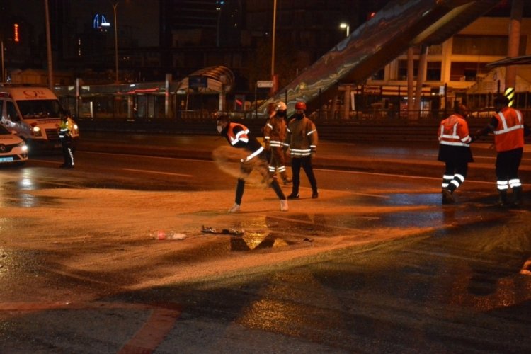İstanbul Esenyurt'ta otomobil takla attı: 1 yaralı&nbsp;