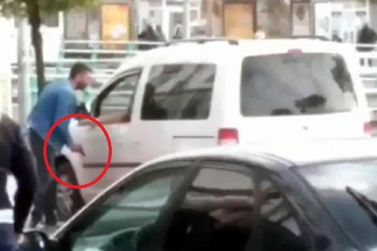 Zonguldak'ta taksicinin milli sporcuyu vurmadan önceki görüntüleri ortaya çıktı