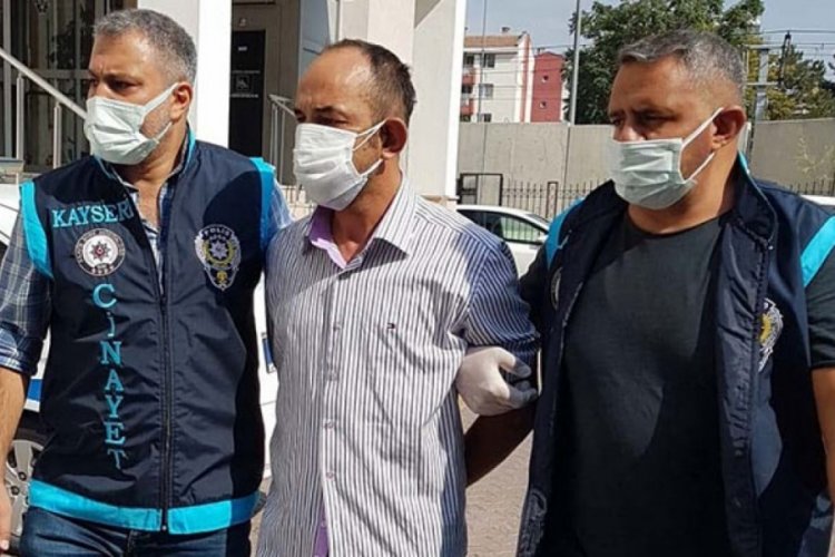 Kayseri'de cinayet sanığı, kan g&ouml;rmeye dayanamadığı i&ccedil;in ka&ccedil;mış