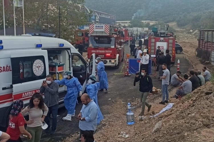 Bursa'da üç çocuk babası işçi hayatını kaybetti