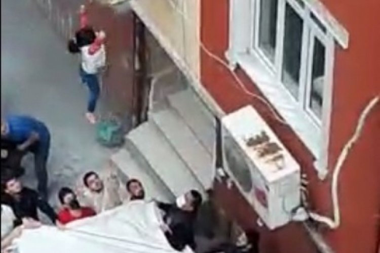 İstanbul'da can pazarı! Yangından kaçmak için camdan atladılar