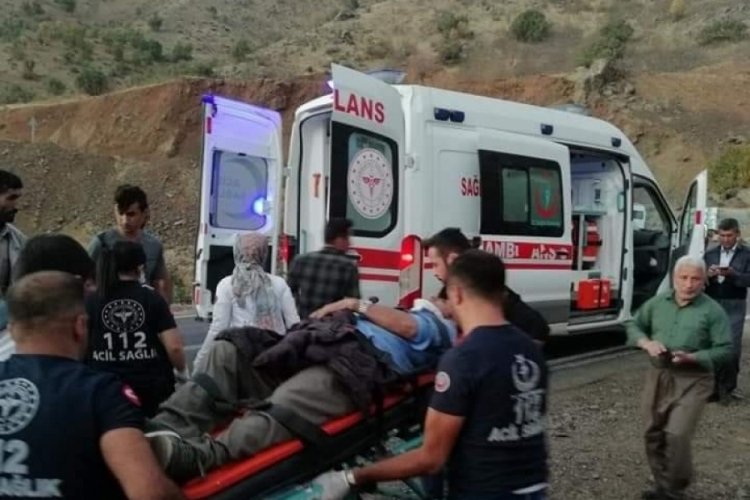 Hakkari'de trafik kazası: 5 yaralı