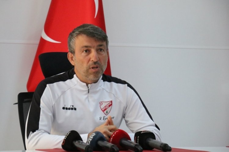 Reha Erginer: Bursaspor ma&ccedil;ına kesinlikle kazanmak i&ccedil;in hazırlanıyoruz
