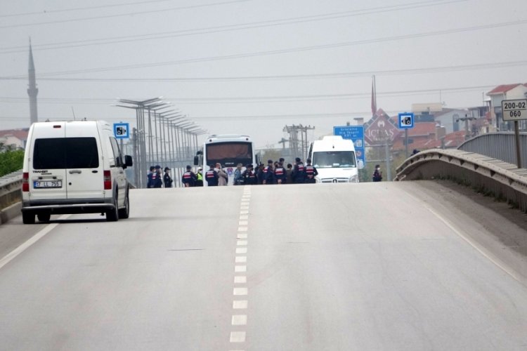 &Ccedil;anakkale'de Necati'nin &ouml;l&uuml;m&uuml;ne neden olan s&uuml;r&uuml;c&uuml;ye kaza yerinde keşif yaptırıldı