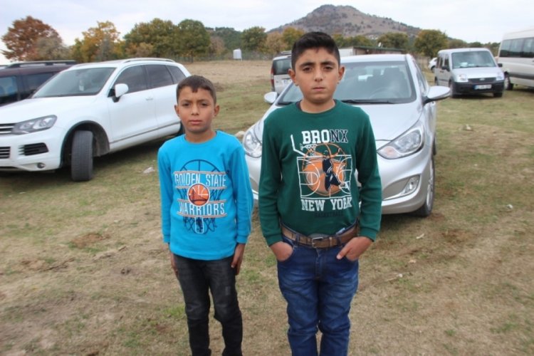 Afyonkarahisar'da meydana gelen kazadan son anda kurtuldular