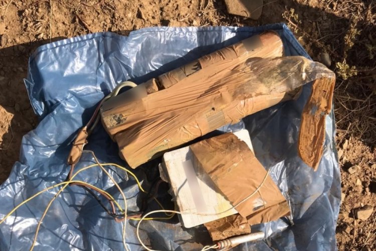Bingöl'de 5 kilo plastik patlayıcı imha edildi