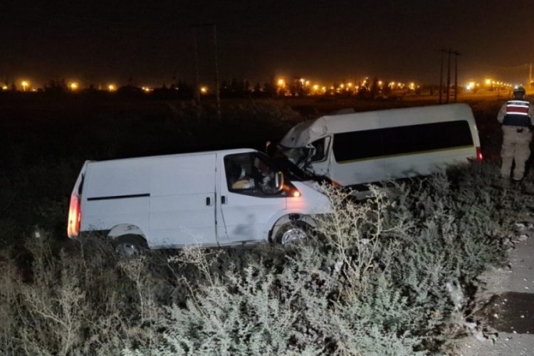 Şanlıurfa'da meydana gelen trafik kazasında 10 kişi yaralandı