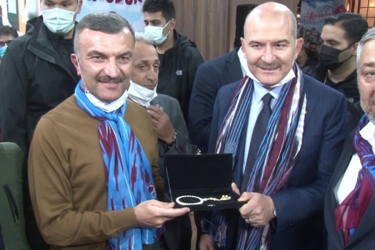 İ&ccedil;işleri Bakan Soylu, "Trabzon Tanıtım G&uuml;nleri" etkinliğini ziyaret etti