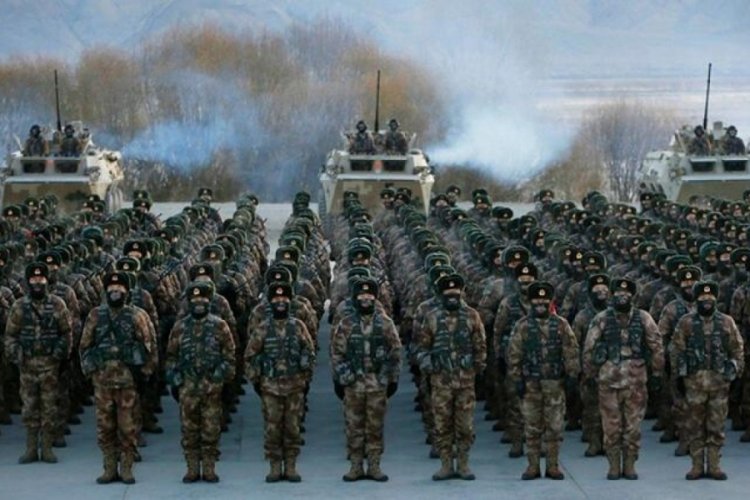&Ccedil;in medyası tehdit etti ordu alarma ge&ccedil;ti!