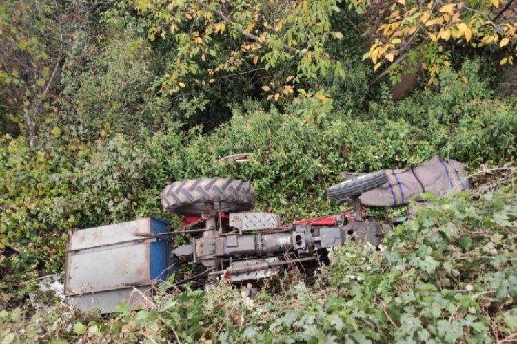 Takla atan trakt&ouml;rde bir kişi &ouml;ld&uuml;