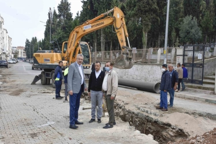 Bursa Karacabey genelinde altyapı &ccedil;alışmaları 2022'de tamamen bitecek