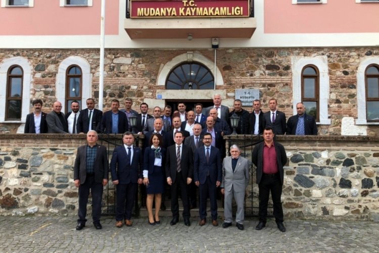 Muhtarlar G&uuml;n&uuml; Bursa Mudanya'da kutlandı