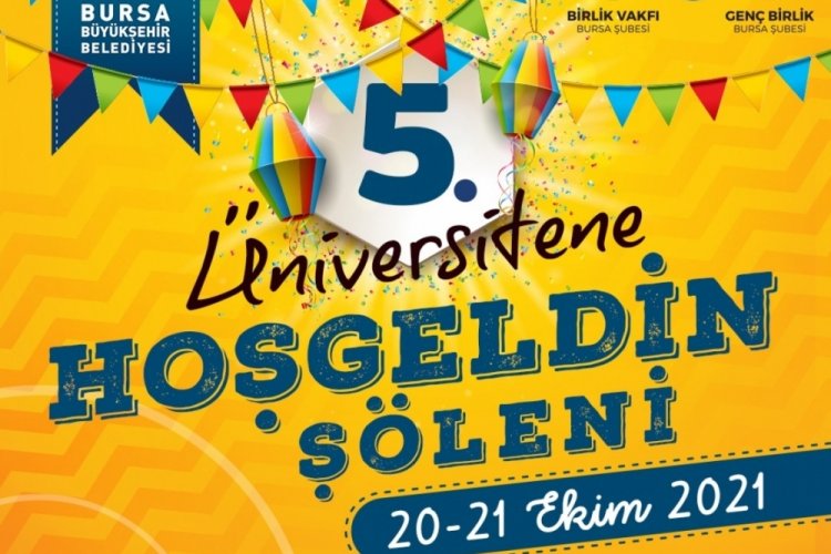 Bursa'da &uuml;niversiteye hoş geldiniz şenlikleri