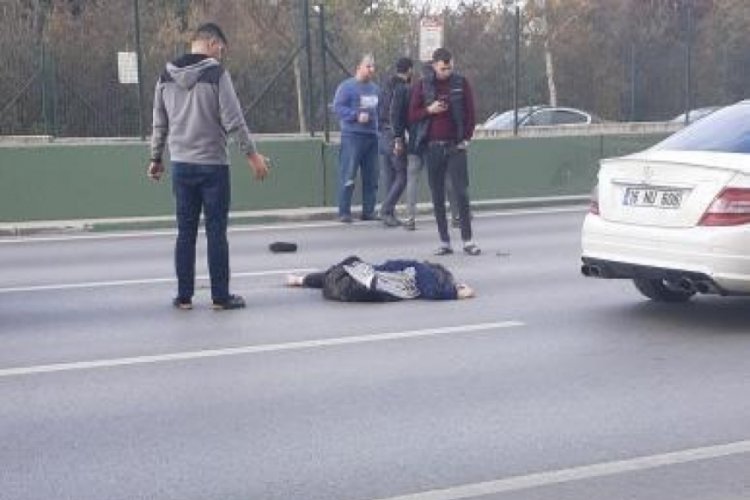 Bursa'da otomobilin çarptığı kadın yaşamını yitirdi